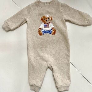 Polo Ralph Lauren BabY Polo Bear Fleece Coveralls